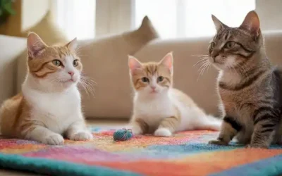 3 gatos